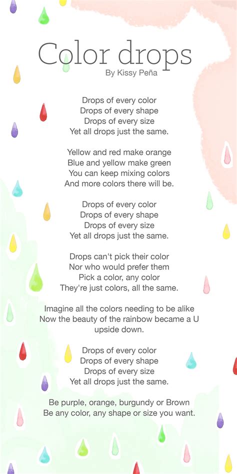 Color Poems