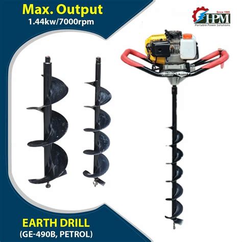 Auger Machine - Earth Drill - GE-490 B Earth Drill Manufacturer from ...