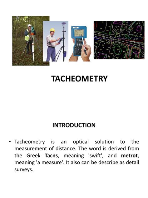 Tacheometry Tutorials 的图像结果