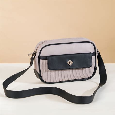 La Fusion Sling Bag Purse For Women Grey Online - Premium Sling Bag ...