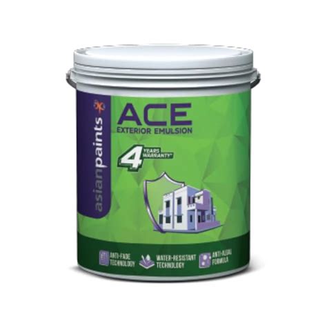Asian Paints Ace Exterior Emulsion - Durable Weather-Resistant Wall ...