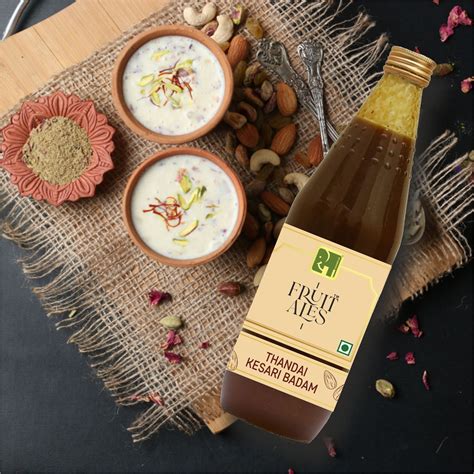 Thandai Kesari Badam 750ml – Dhampur Green