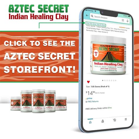 AztecSecret Aztec Secret – Indian Healing Clay 1 lb – Deep India | Ubuy