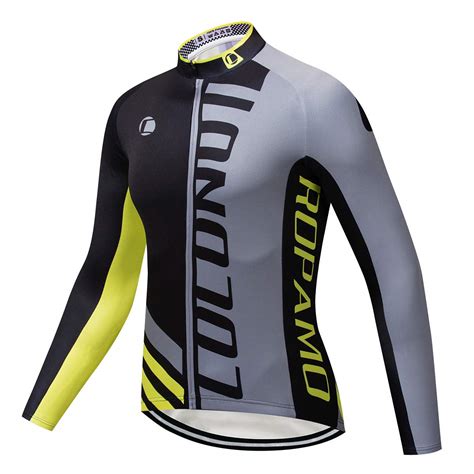 Coconut Ropamo Winter Cycling Jersey Thermal Fleece Long Sleeves Bike ...