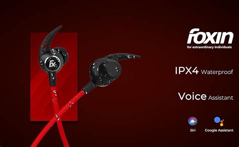 Foxin FOXBEAT 220 - in Ear Earphone with mic, Dual Device Switching ...