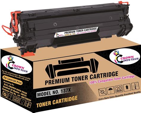 137X for W1370X Toner Cartridge Compatible for HPP Laserjet M208Dw ...