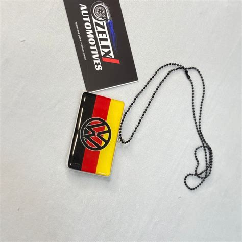 Car Mirror Hanging | Double-Sided Printed Interior Accessory – Zelix ...