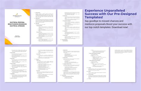 Image result for Electrical Proposal Examples