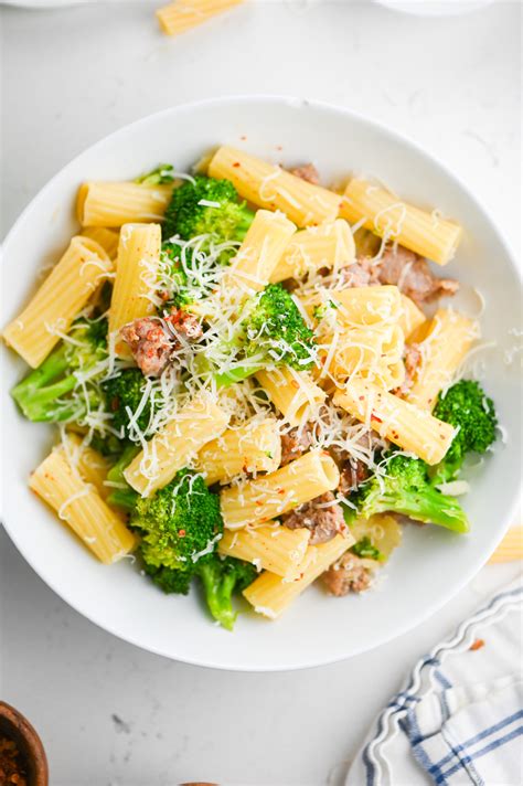 Sausage Broccoli Pasta Recipe | Life's Ambrosia