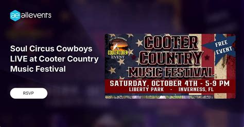 Soul Circus Cowboys LIVE at Cooter Country Music Festival, Inverness ...