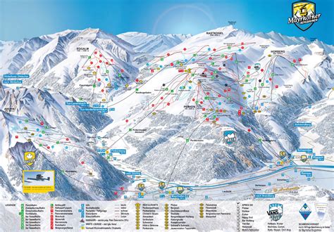 Mayrhofen Piste Map | J2Ski