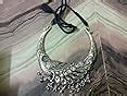 Sansar India Tribal Peacock Hasli Silver Metal Choker Necklace For ...