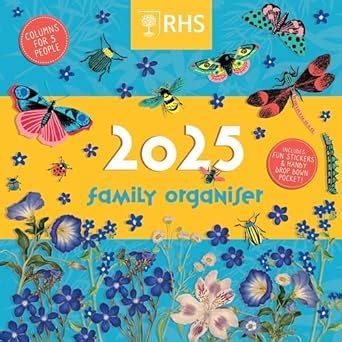 Buy RHS Family Organiser Calendar 2025 Book Online at Low Prices in ...