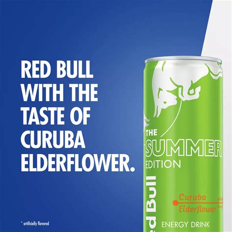 Red Bull Green Edition Curuba Elderflower Energy Drink - Shop Sports ...