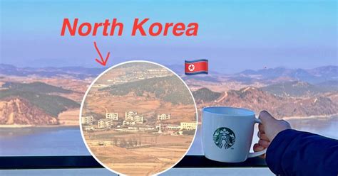 Closest Starbucks to DMZ with North Korea View & Suspension Bridge ...