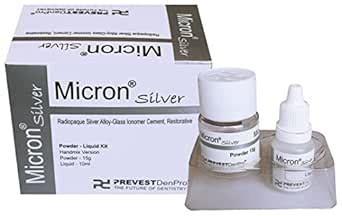 Prevest DenPro Micron Silver Radiopaque Silver Alloy-Glass Ionomer ...
