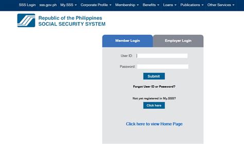 SSS offers a new look for its web portal