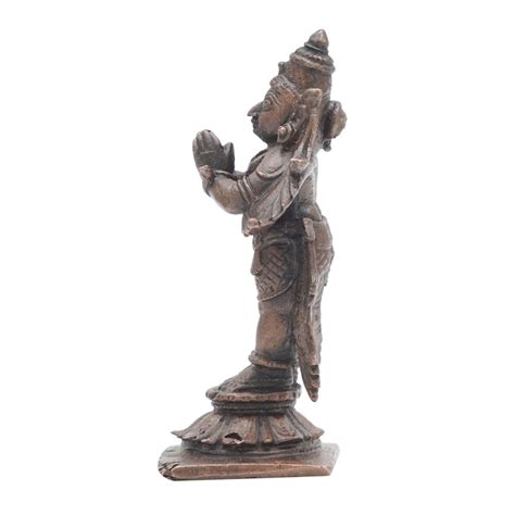 Indian Lord Garuda Copper Statue for Decoration