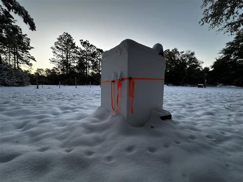 Extra Large Styrofoam Cooler Helps in Florida Snowstorm! - Loboy ...