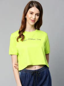 Crop T Shirt - Buy Crop T Shirt online at Best Prices in India ...