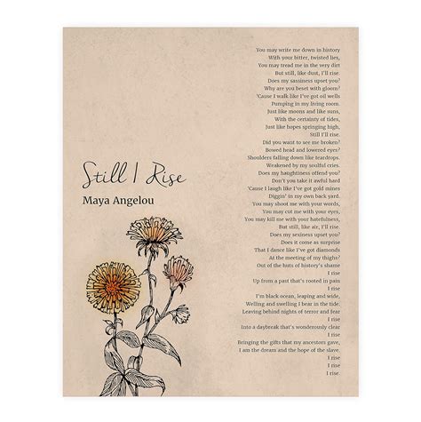 Still I Rise Maya Angelou Type Of Poem - Infoupdate.org