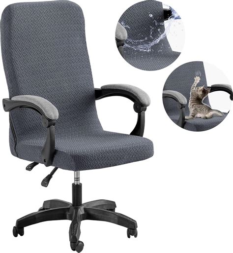 Amazon.com: CZL Office Chair Cover Stretchable Desk Chair Cover ...