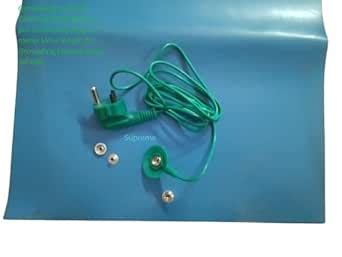 Supreme Grounding Mat Pad Earthing Sheet With 3 pin Grounding Plug 1.5 ...