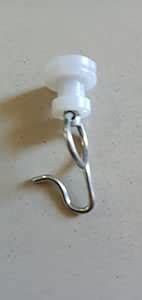 Buy Infinite tech Plastic Runner slider for C Channel/Curtain Track ...