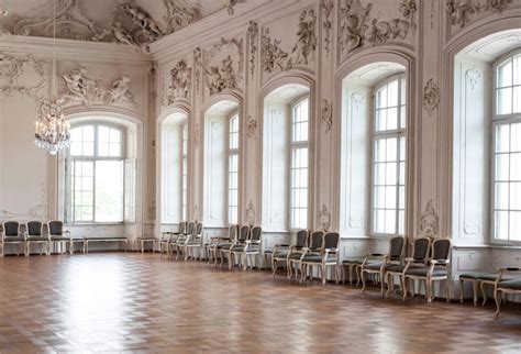 Laeacco 8x6.5ft Vintage Bright Ballroom Interior Vinyl Photography ...