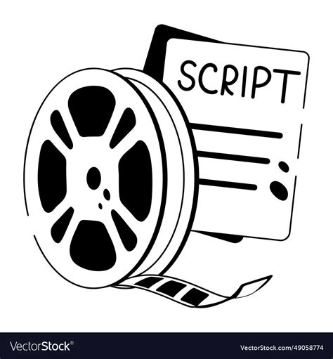 Image result for Script Writing Vector Sysmbole