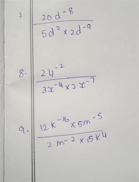 solve this using algebra laws of indicesif you solve this correctly I ...