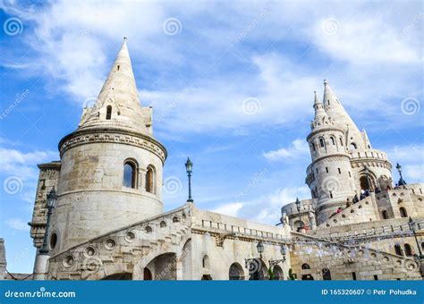 Fishermans Bastion in Budapest, Hungary. Major Tourist Attraction of ...