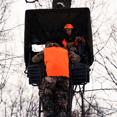 Rivers Edge® LD702 Lockdown™ 2-Man Ladder Stand – Rivers Edge® Treestands