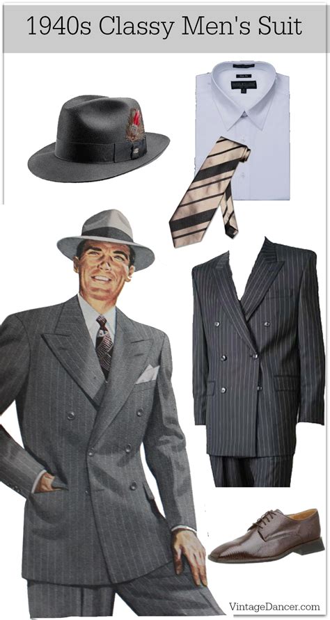 1940s men’s suit history and styling tips – Artofit