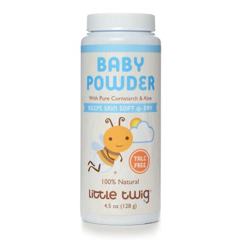 Natural & Organic Baby Powder That Is 100% Talc Free by Little Twig
