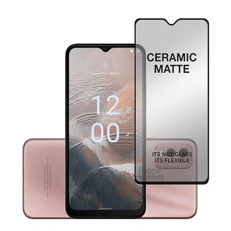 PhoneBukket Ceramic Matte Unbreakable Flexible Screen Guard Protector ...