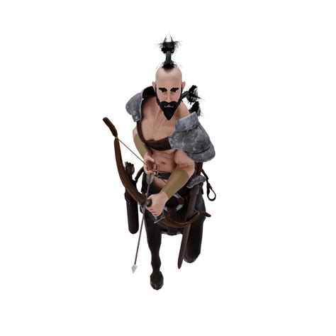 Free zentaur griechische mythologie kreatur halb mann halb pferd ...