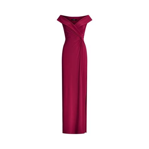 Jersey Off-the-Shoulder Gown for Women | Ralph Lauren® IN