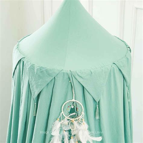 Buy Hommi Lovvi Princess Bed Canopy for Girls, Dreamy Tassels Ceiling ...