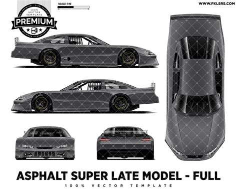 Image result for Asphalt Late Model Design Template