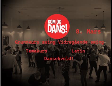 Swingkurs! grunnkurs og vidregående, Kurs i latin/salsa, og Dansekveld ...