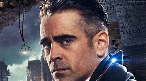 Percival Graves Colin Farrell Fantastic Beasts Poster - Grindelwald ...