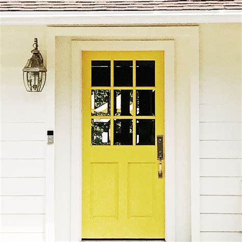 Front Doors Yellow at Harry Oloughlin blog