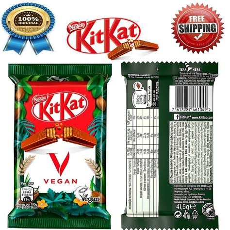 Kit Kat 4 Finger Vegan x 24 – Brits R U.S.