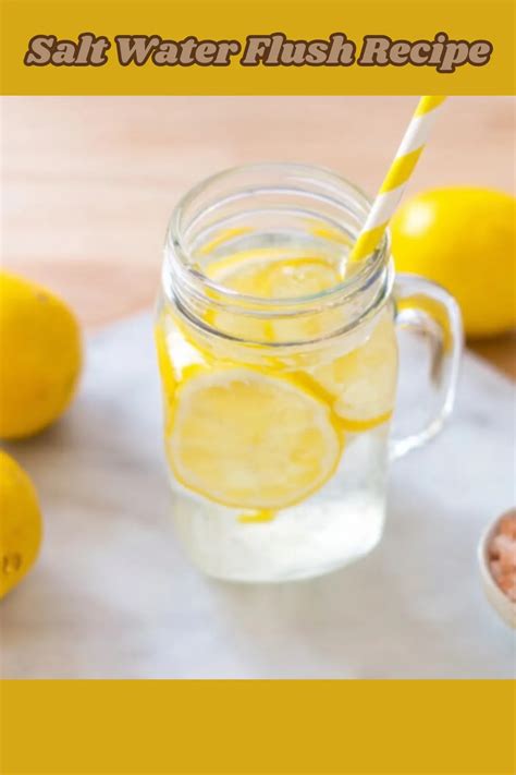 Salt Water Flush Recipe: 5 Steps for Natural Cleansing at Home