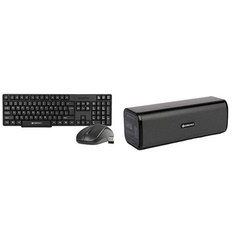 Amazon.in: Buy Zebronics Zeb-Companion 107 USB Wireless Keyboard and ...