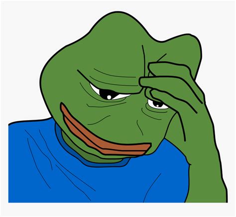 Pepe Meme Facepalm , Png Download - Pepe The Frog Facepalm, Transparent ...