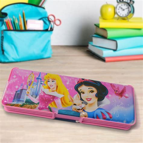 Durable Double Deck Plastic Pencil Case with 2 Compartments ...
