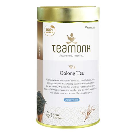 Teamonk Wa High Mountain Nilgiri Oolong Tea Leaves (150g, 75 Cups ...