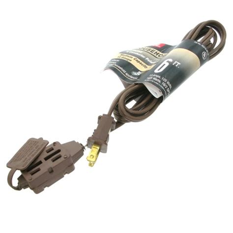 16 Awg 2 cond. Brown Extension Cord 6 ft,